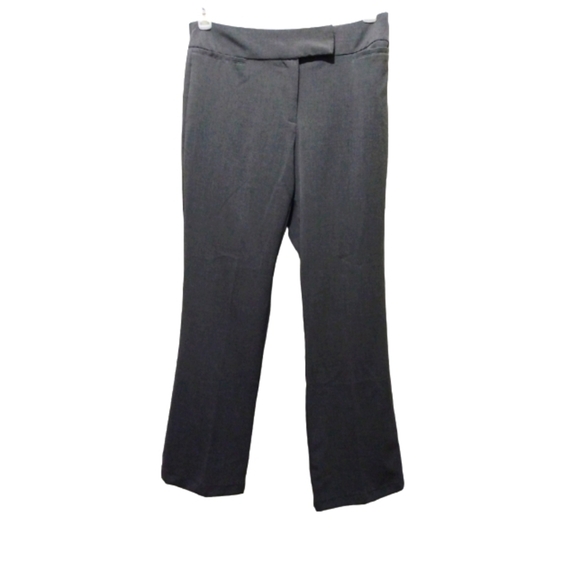 Vintage Women's First Option Gray Boot Legged Dress Trousers/Pants Sz 8 - Picture 1 of 7